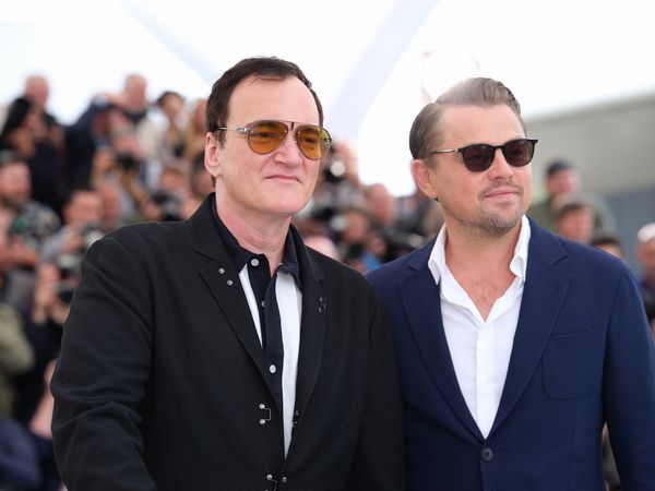 CANNES, FRANCE - MAY 22: Quentin Tarantino and Leonardo DiCaprio attends the photocall for "Once Upon A Time In Hollywood" during the 72nd annual Cannes Film Festival on May 22, 2019 in Cannes, France.